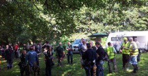 Wolverine - archers waiting to start