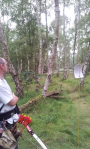 Me preparing to shoot on Sunday