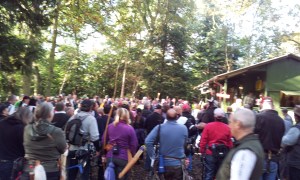 Archers waiting to start