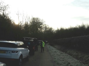 Cold and frosty  start to the day