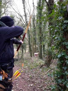 Me on the first target of the day