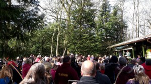 SVYF - archers waiting to go out on course