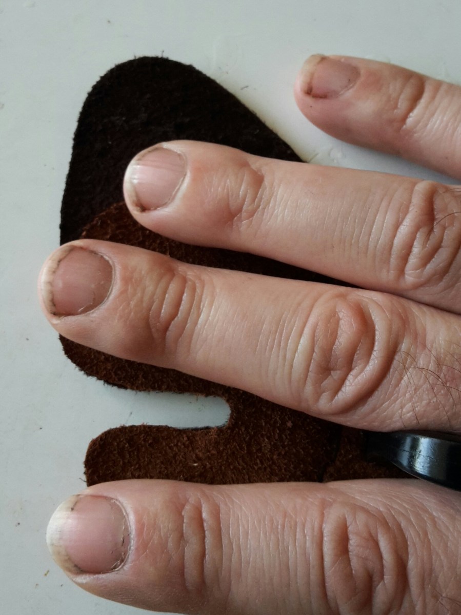 Mark 1 tab - needed the backing piece extended