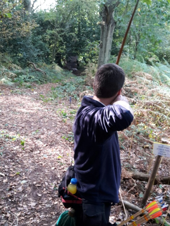 Archer shooting one of the 3d