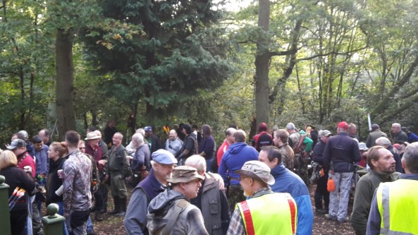 Severn Valley and the archers at the start