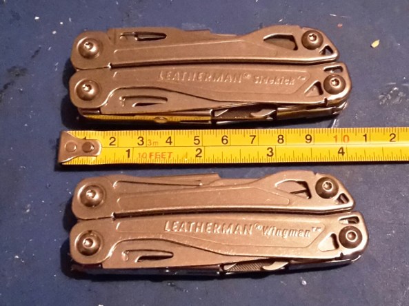 Give you an idea of the size of the Leatherman