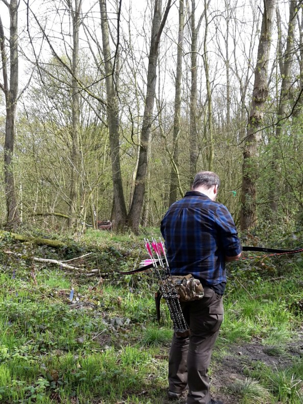 JT shooting our first target