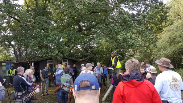 Wolverine - Gary making announcements at the start