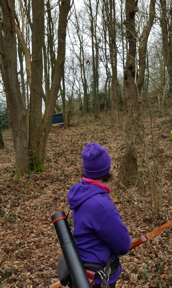 Sharon shooting at 3D