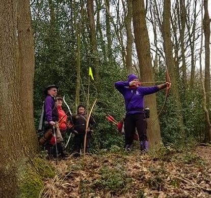 Shooting group at Wolverine