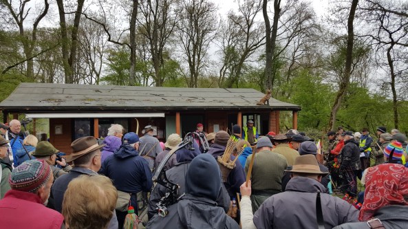 Windrush shoot with archers massing.