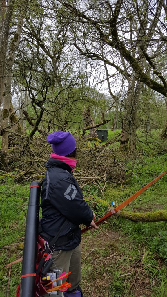 Sharon shooting at 3D