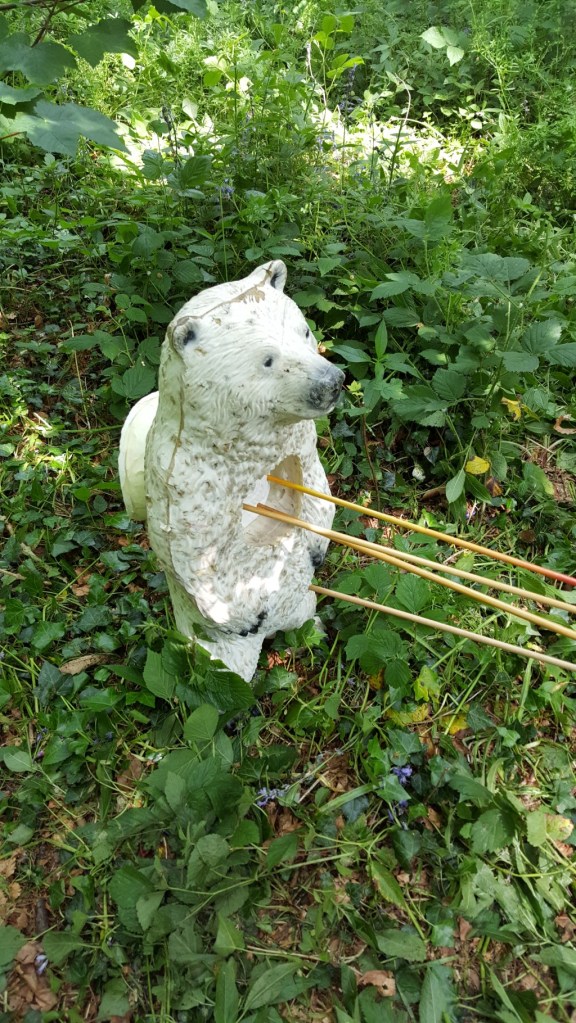 B course mini bear (think insert needs pushing back in )