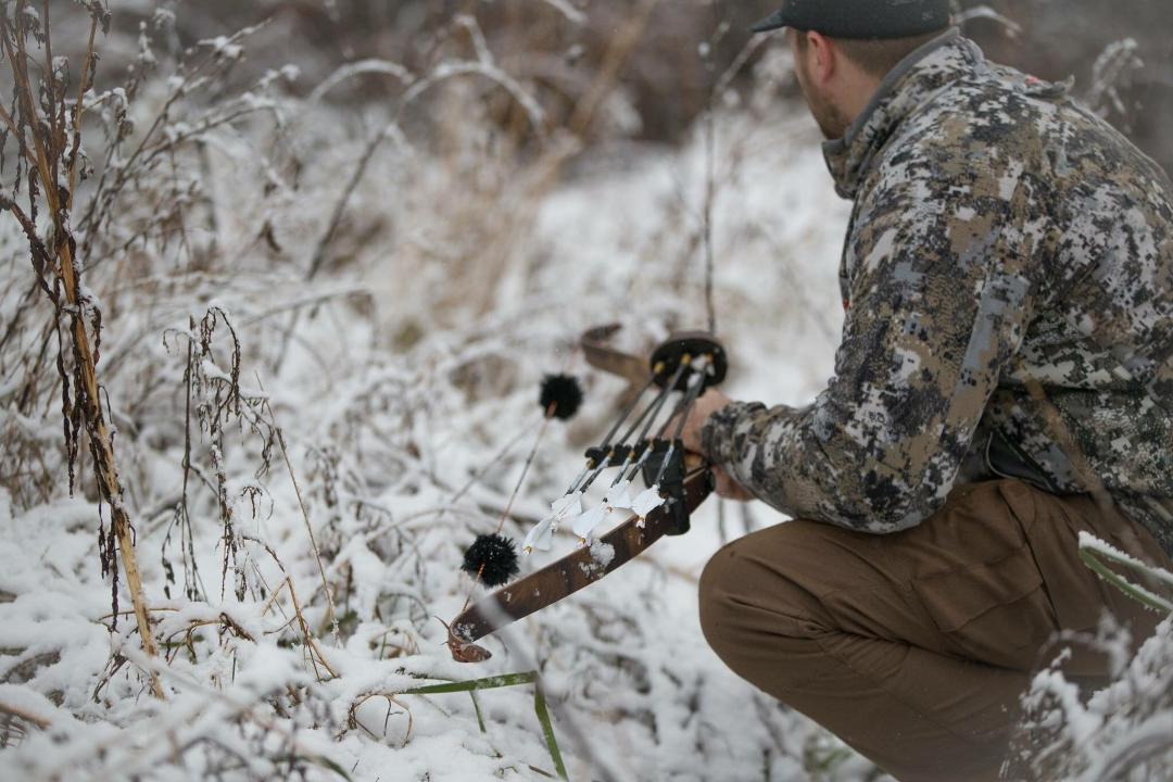 Tim showing you can shoot in all weathers