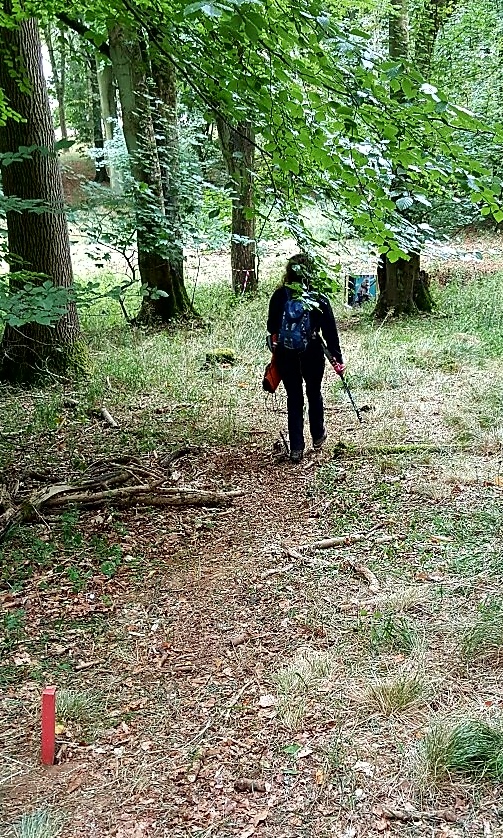 Emma on Sunday shooting a Baboon target face