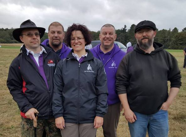 Briar Rose members - Left to right (Rob,Tony,Sharon,Steve and Lee)